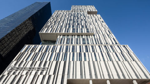Msk Koch Center For Cancer Care Ext Facade Fdr Drive Looking Up 1 Copyright Andrew Rugge